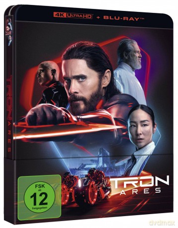 Tron: Ares - Limitiertes Steelbook [Blu-Ray 4K]+[Blu-Ray]