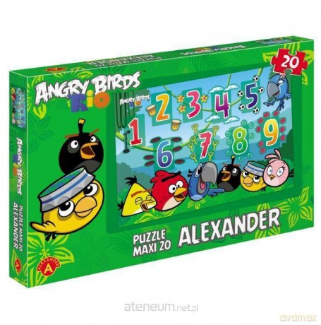 Angry Birds Rio - Cyferki ALEX [PUZZLE]
