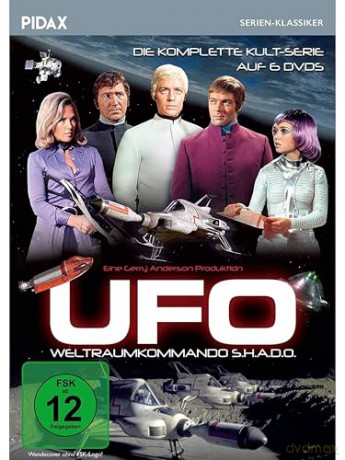 UFO - Weltraumkommando S.H.A.D.O. - Die komplette Kult-Serie mit 26 Folgen von Gerry Anderson [DVD]
