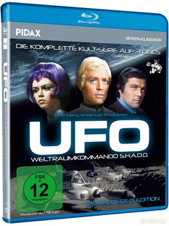 UFO - Weltraumkommando S.H.A.D.O. - Die komplette Kult-Serie mit 26 Folgen von Gerry Anderson (3 Blu-Rays) [Blu-Ray]