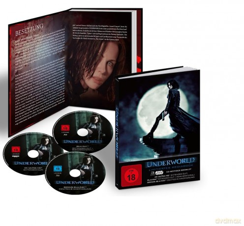 Underworld - Limitiertes Mediabook (4K Ultra HD+Blu-ray+Bonus-Blu-ray) [Blu-Ray 4K]+[Blu-Ray]