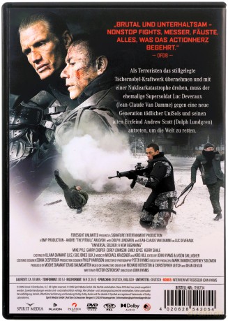 Universal Soldier: Regeneration (Uniwersalny żołnierz 3: Reaktywacja) [DVD]