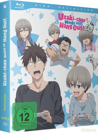 Uzaki-chan Wants to Hang Out! - Staffel 2 - Gesamtausgabe - [Blu-Ray]