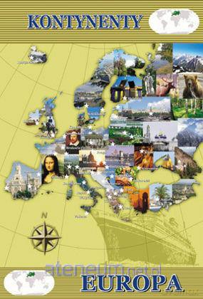 Kontynenty Europa AXEL [PUZZLE]