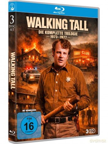Walking Tall - Die komplette Trilogie 1973-1977 - Kult-Action-Crime der 70er mit Joe Don Baker, Bo Svenson inkl. Bonusmaterial und US-Langfassung [DVD]