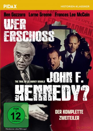 Wer erschoss John F. Kennedy? (The Trial of Lee Harvey Oswald) / Der komplette Zweiteiler über das Kennedy-Attentat mit "Bonanza"-Star Lorne Greene (Pidax Historien-Klassiker) [DVD]