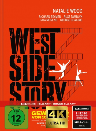 West Side Story - Limitiertes Mediabook [Blu-Ray 4K]+[Blu-Ray]