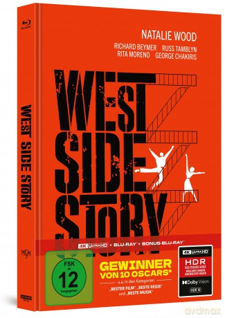 West Side Story - Limitiertes Mediabook [Blu-Ray 4K]+[Blu-Ray]