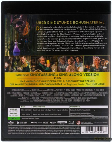Wicked: For Good (Wicked: Na dobre) [Blu-Ray 4K]+[Blu-Ray]