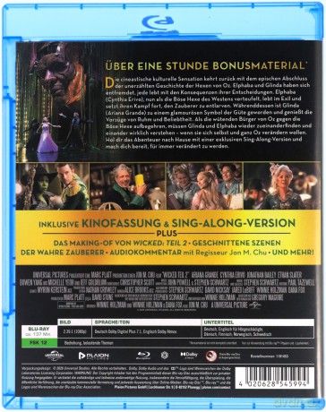 Wicked: For Good (Wicked: Na dobre) [Blu-Ray]