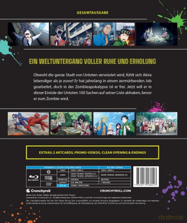 Zom 100: Bucket List of the Dead - Gesamtausgabe - [Blu-Ray]
