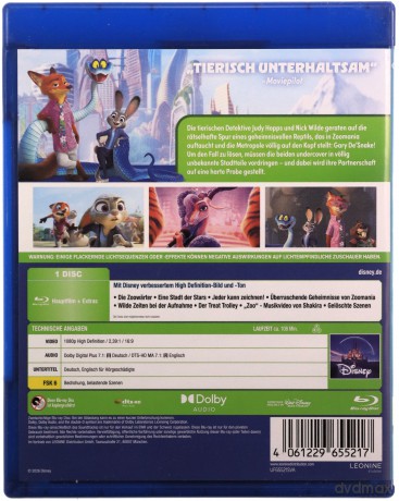Zoomania 2 (Zwierzogród 2) [Blu-Ray]