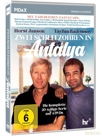 Zwei Schlitzohren in Antalya - Die komplette Serie mit Horst Janson - Alle 20 Episoden - Kultige Vorabendserie der 90er voller Humor und Fernweh [DVD]