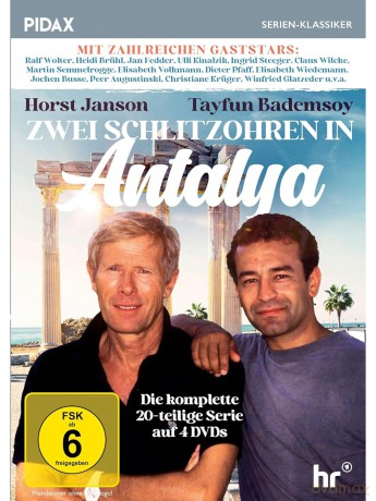Zwei Schlitzohren in Antalya - Die komplette Serie mit Horst Janson - Alle 20 Episoden - Kultige Vorabendserie der 90er voller Humor und Fernweh [DVD]