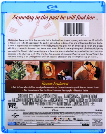 Somewhere in Time (Gdzieś w czasie) [Blu-Ray]