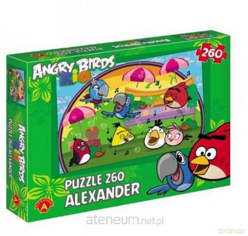 Angry Birds Rio Szalony koncert ALEX [PUZZLE]
