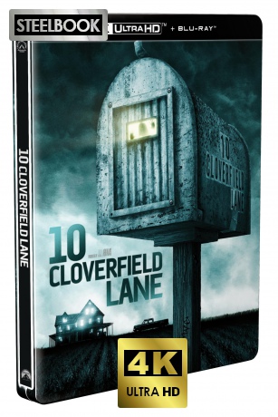 10 Cloverfield Lane (Édition SteelBook limitée) [Blu-Ray 4K]+[Blu-Ray]
