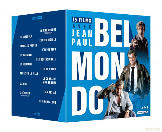 15 Films avec Jean-Paul Belmondo (Version Restaurée) [Blu-Ray]