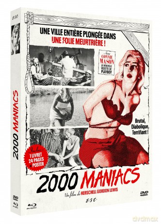 2000 Maniacs (Combo + Livret-Édition limitée) [Blu-Ray]