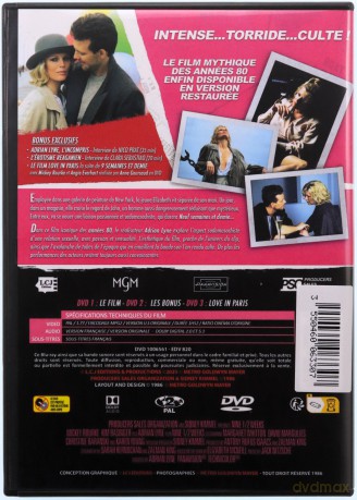 Nine 1/2 Weeks (Dziewięć i pół tygodnia) [DVD]