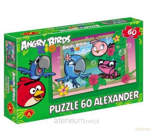 Angry Birds Rio Jak z obrazka ALEX [PUZZLE]