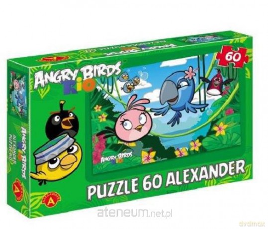 Angry Birds Rio Pachnąca dżungla ALEX [PUZZLE]
