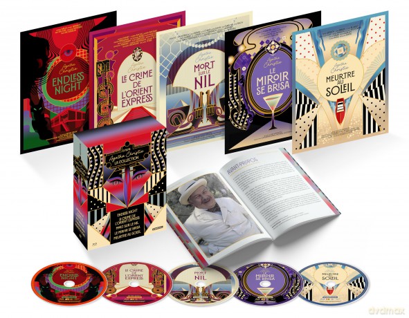 Agatha Christie-Coffret 5 Films (Version Restaurée) [Blu-Ray]
