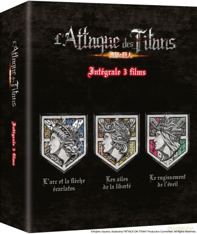 Attaque des Titans - Films 1 a 3 - L' [Blu-Ray]