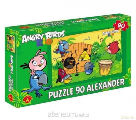 Angry Birds Rio W rytmie samby ALEX [PUZZLE]