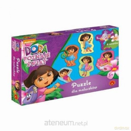 Puzzle dla maluszków - DORA Poznaje Świat ALEX [PUZZLE]