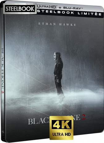 Black Phone 2 (Czarny telefon 2) (steelbook) [Blu-Ray 4K]+[Blu-Ray]