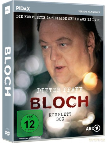 Bloch - Komplettbox mit Postkarte - Alle 24 Folgen des preisgekrönten deutschen Krimi mit Dieter Pfaff - Intensive Fälle, starke Stars (WME Home Entertainment) (12s) [DVD]