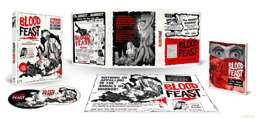Blood Feast (Orgie sanglante) (Combo + Livret-Édition limitée) [Blu-Ray]
