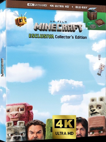 A Minecraft Movie (Minecraft: Film) [Blu-Ray 4K]+[Blu-Ray]