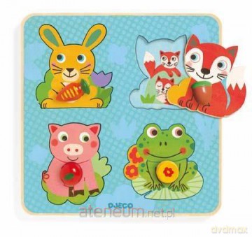 Zwierzątka [PUZZLE DREWNIANE]