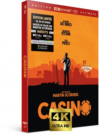 Casino (Édition collector limitée) [Blu-Ray 4K]+[Blu-Ray]