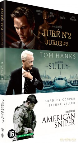 Clint Eastwood - Juré N°2 + Sully + American Sniper [DVD]