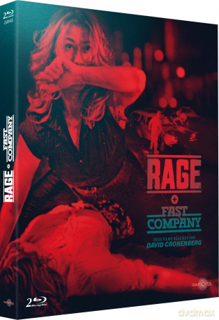 COFFRET 2 FILMS DE DAVID CRONENBERG (RAGE plus FAST COMPANY) [Blu-Ray]