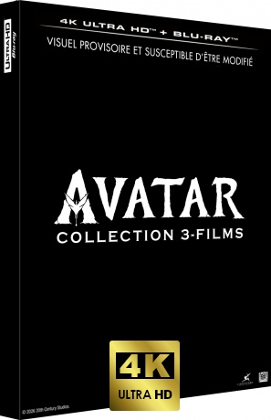 Coffret Avatar - Collection 3 films [Blu-Ray 4K]+[Blu-Ray]
