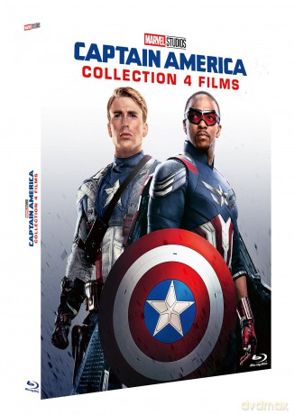 Coffret Captain America - 4 Films - 4 [Blu-Ray]