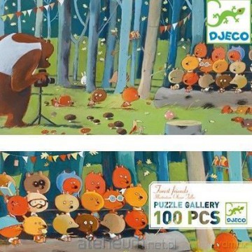 Olivier Tallec - Leśni przyjaciele [PUZZLE]