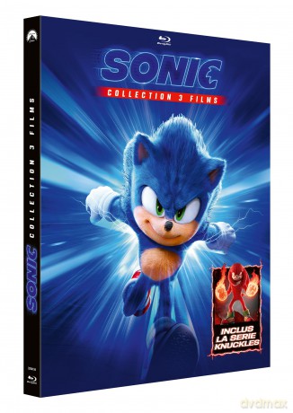 Coffret Sonic - Collection 3 Films + Serie Knuckles - 4 [Blu-Ray]