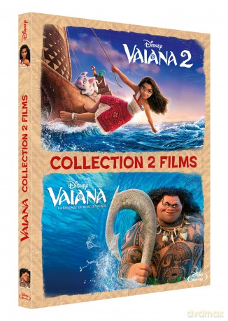 Coffret Vaiana, La légende du bout du monde + Vaiana 2 [Blu-Ray]