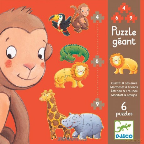 Marmoset i przyjaciele [PUZZLE]