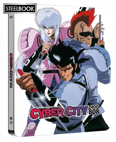 Cyber City Oedo 808 (Blu-ray + - Édition boîtier SteelBook) [Blu-Ray]