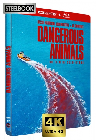 Dangerous Animals-STEELBOOK 4K + BLU-Ray (Boîtier SteelBook limité) [Blu-Ray 4K]+[Blu-Ray]