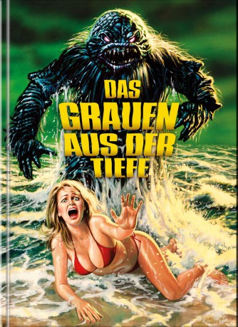 Das Grauen aus der Tiefe - Humanoids from the Deep (Blu-Ray+DVD) Cover A - Mediabook - uncut [Blu-Ray]