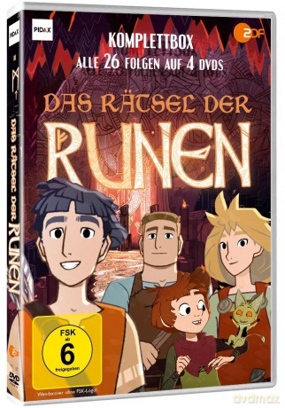 Das Rätsel der Runen Komplettbox - Die komplette 26-teilige Fantasy Zeichentrickserie von den Machern von Das Geheimnis von Kells [DVD]