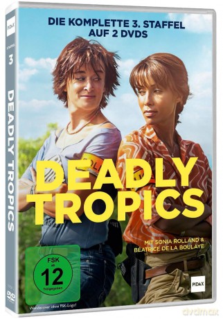 Deadly Tropics (Staffel 1 bis 4) 32 Folgen der populären Krimiserie (OT:Tropiques criminels) zzgl. Mary Higgins Clark Krimi Thriller (9s) [DVD]