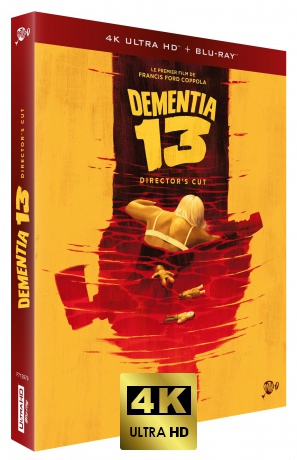 Dementia 13 (Director's Cut - Édition limitée) [Blu-Ray 4K]+[Blu-Ray]